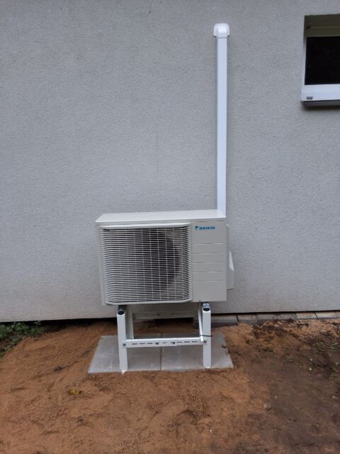 Daikin Perfera – montavimo darbai