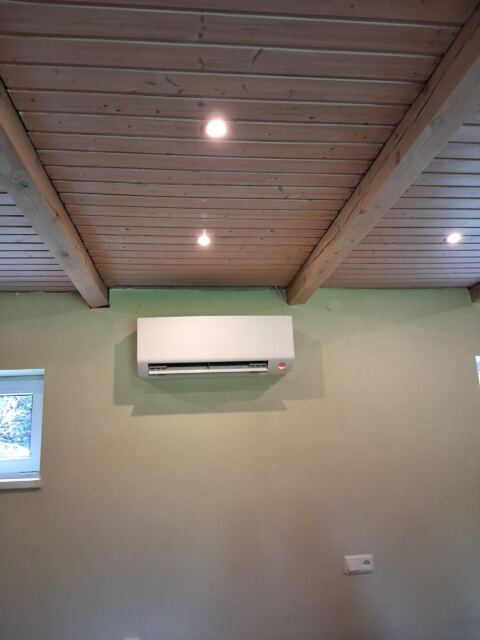Daikin Perfera – montavimo darbai