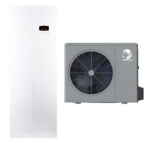 Nordis oras-vanduo šilumos siurblys OPTIMUS PRO HOP100/190IDU + HOP10WODU 10,0 kW (su integruotu 190l talpos boileriu)