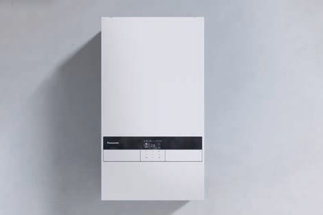 Panasonic Aquarea T-CAP Bi-bloc K baltas sieninis hidromodulis WH-SXC09K9E8 su juoda valdiklio juosta