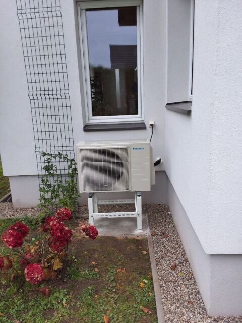 Daikin Perfera – montavimo darbai